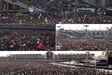 Zionist Regime Media: Huge Turnout to Leader's Funeral Displays Iran's Power