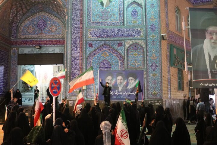 تصاویر/ اجتماع خونخواهی مردم قرچک