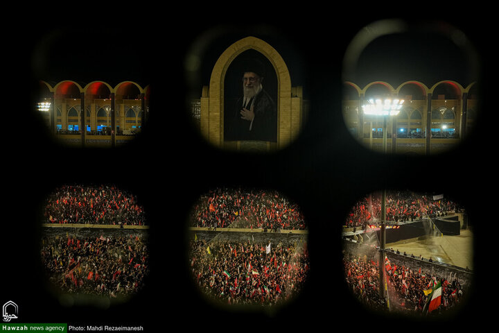 Photos/ Iran : la population rend hommage au guide martyr Ayatollah Seyed Ali Khamenei à la Mosquée Imam Khomeini