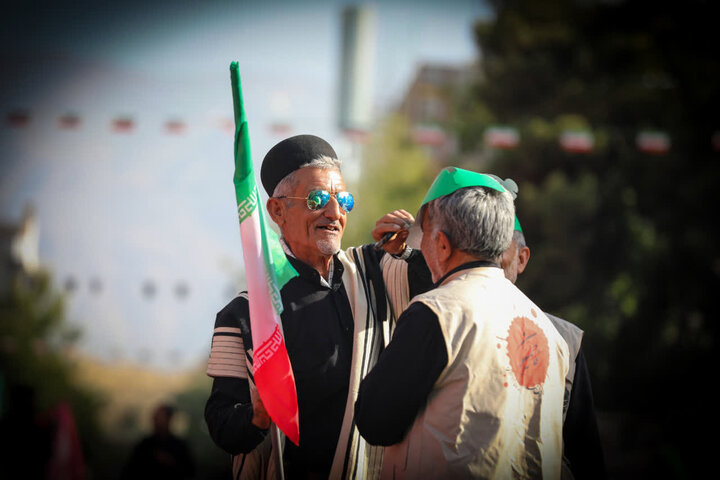 تصاویر/ برپایی موکب علویان در بدرقه تاریخی رهبر شهید (ره)