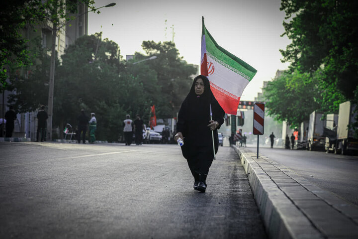 تصاویر/ برپایی موکب علویان در بدرقه تاریخی رهبر شهید (ره)