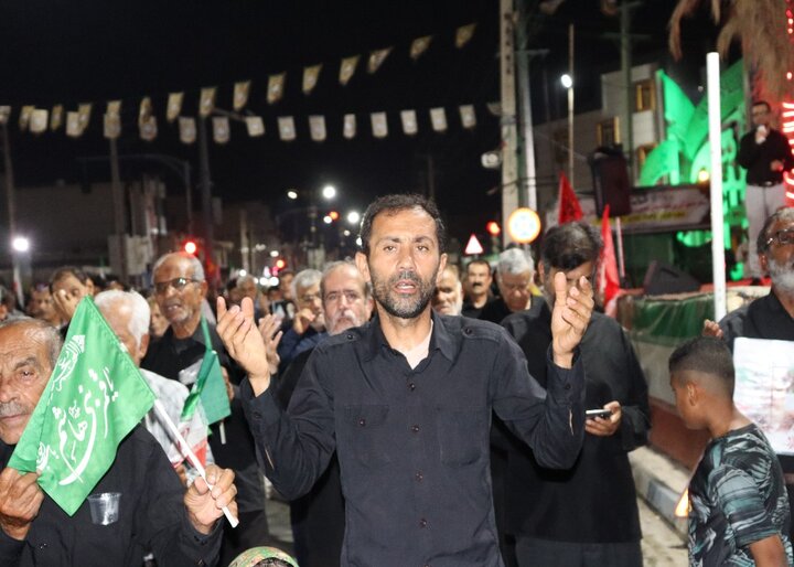 تصاویر/ سوگواری شهادت رهبر انقلاب در دیّر