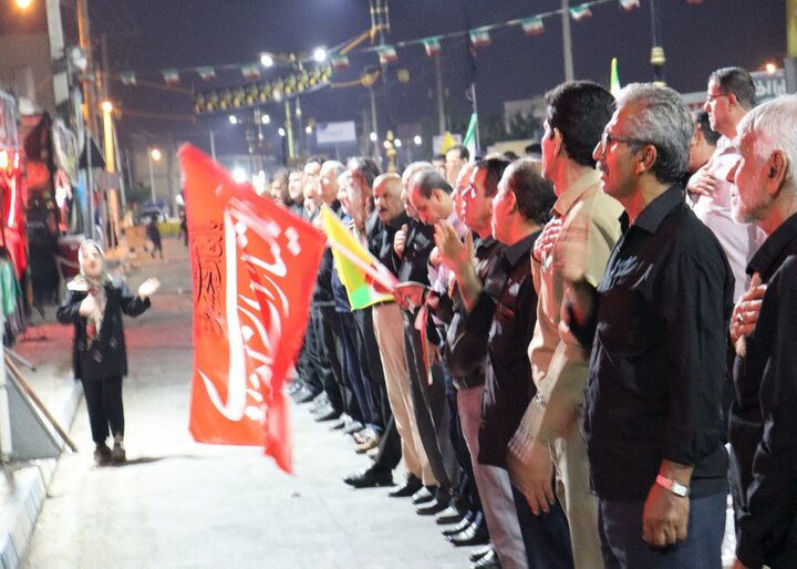 تصاویر/ سوگواری شهادت رهبر انقلاب در دیّر