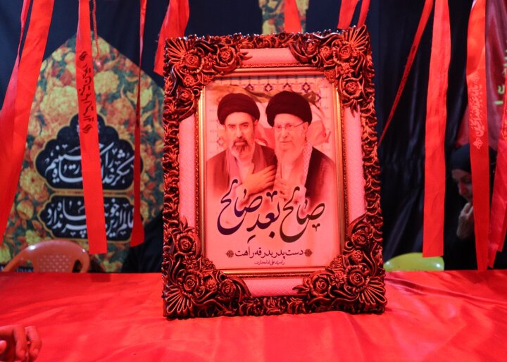 تصاویر/ سوگواری شهادت رهبر انقلاب در دیّر