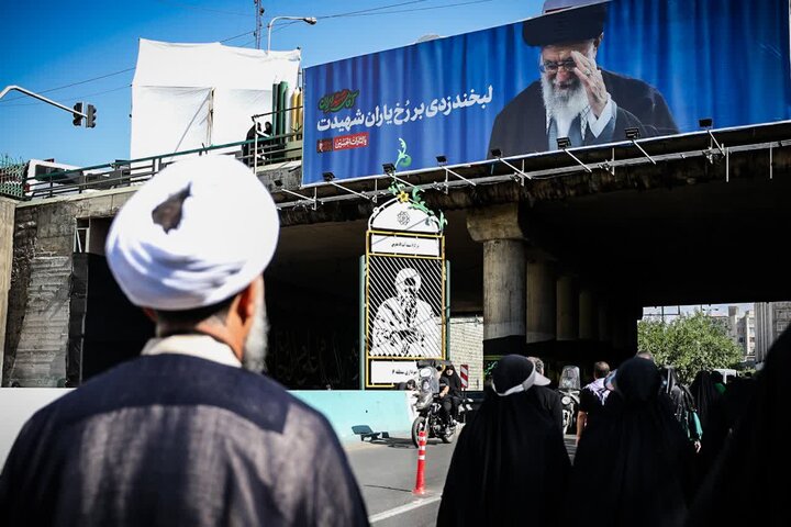 تصاویر / حضور امام جمعه قزوین در مراسم وداع وتشییع رهبر شهید انقلاب اسلامی