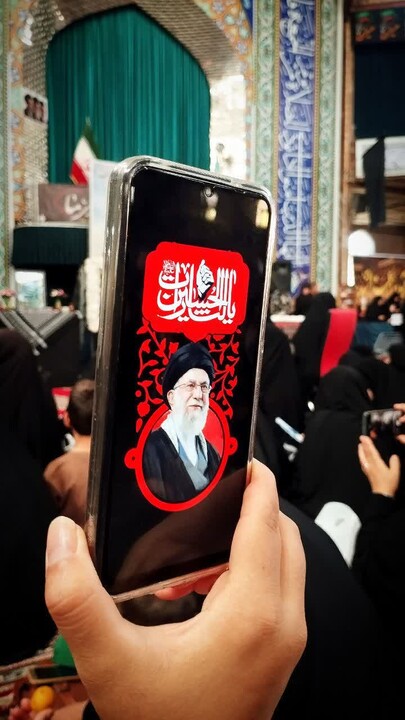 تصاویر / مراسم سوگواری بانوان شهرستان ملایر در بدرقه قائد شهید امت