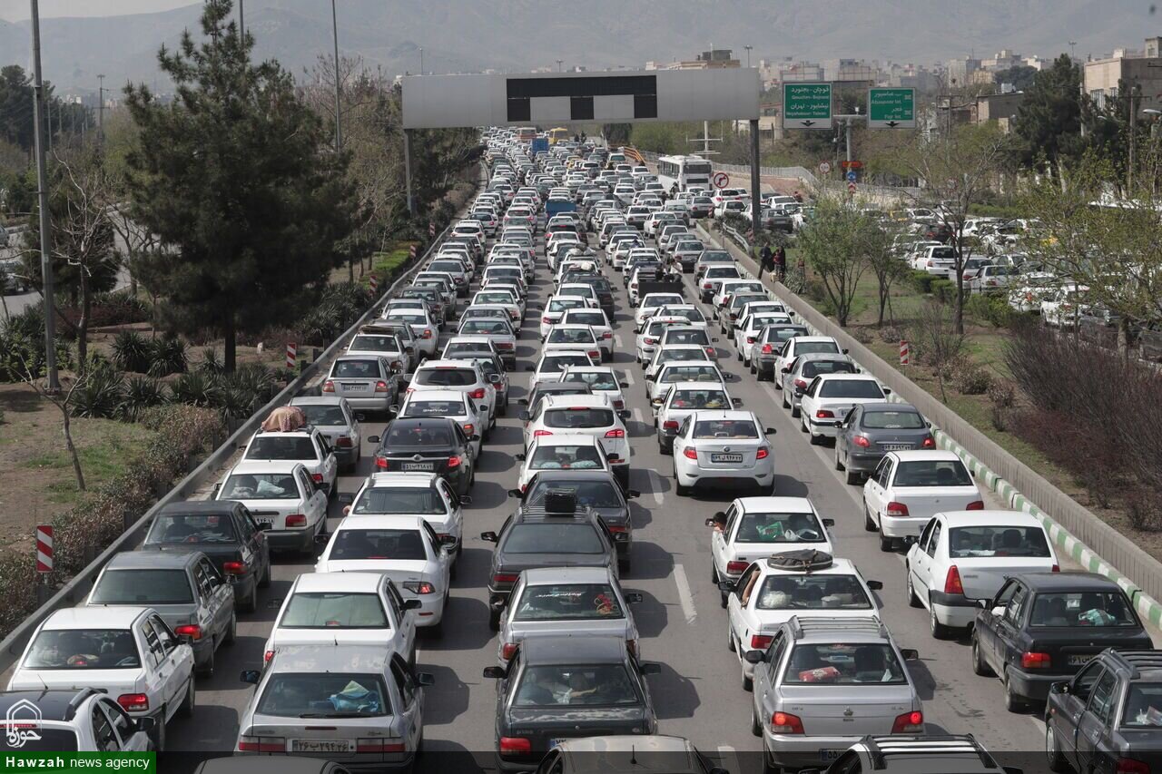آخرین وضعیت ترافیکی در آزادراه قم ـ تهران