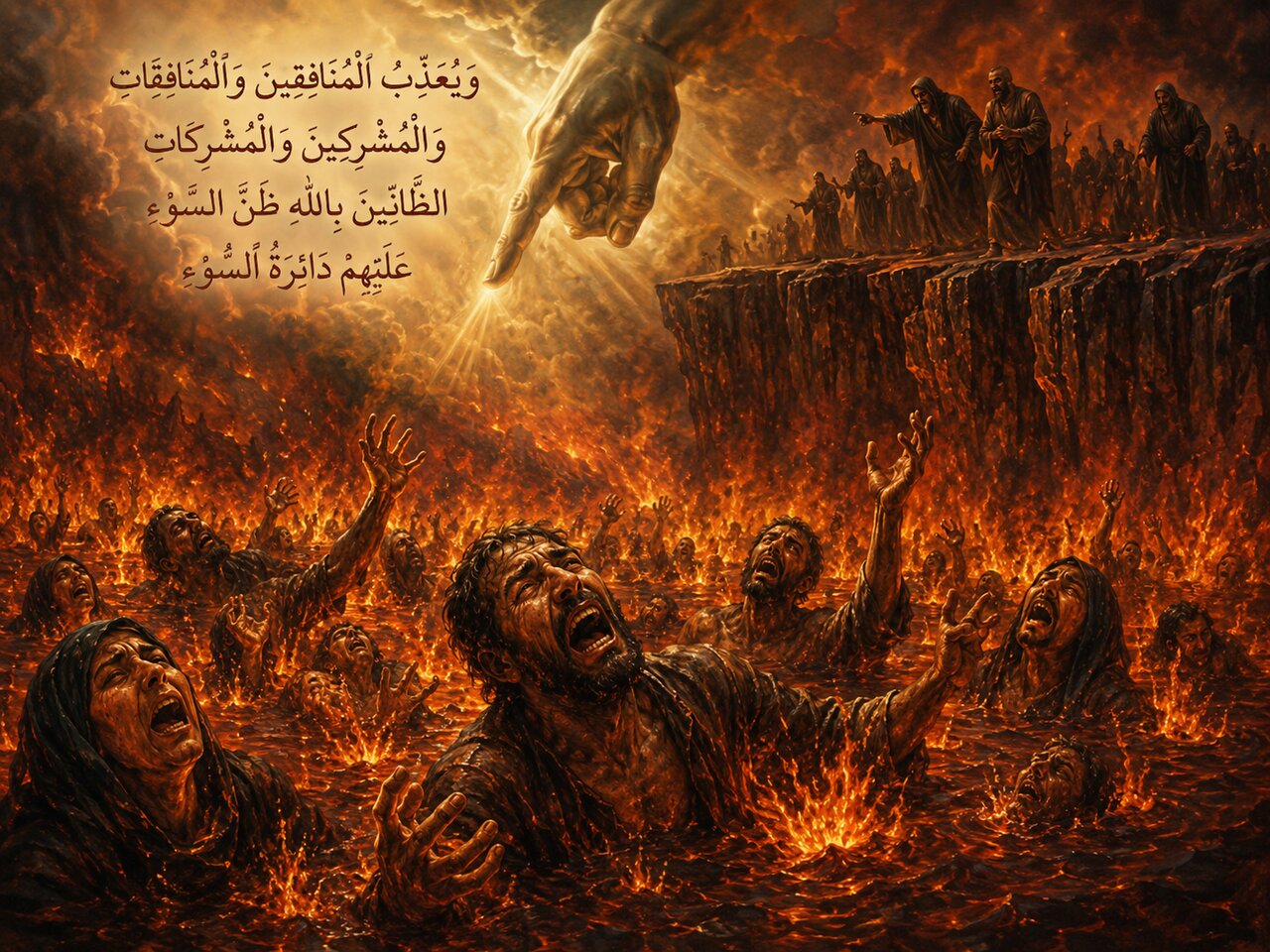 Responsabilité commune des hommes et des femmes dans la foi et l’hypocrisie selon le sixième verset de la sourate Al-Fatḥ