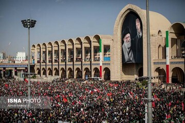 Sea of Humanity Engulfs Tehran as Millions Bid Farewell to Martyred Leader