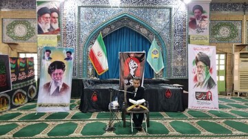تصاویر/ مراسم سوگواری قائد شهید امت در گناوه