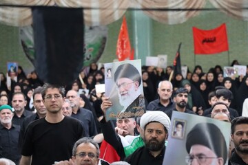 تصاویر/ مراسم وداع با رهبر شهید انقلاب در تکاب