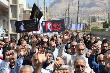 تصاویر/ ایلام در سوگ قائد شهید