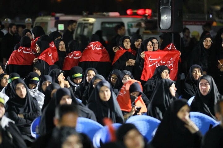 تصاویر /  آیین اعزام سوگواران رهبر شهید در همدان