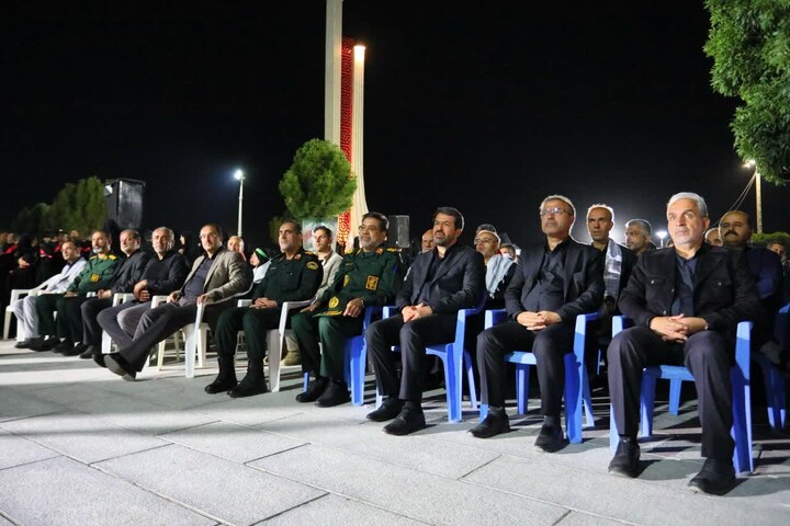 تصاویر /  آیین اعزام سوگواران رهبر شهید در همدان