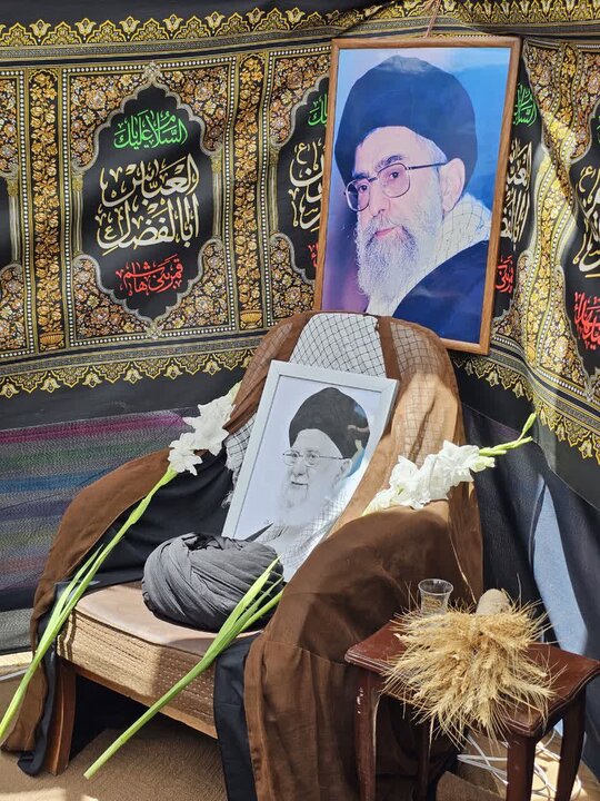 تصاویر / بازدید امام جمعه بویین زهرا از مواکب خدمت رسان به زائران مراسم تشییع رهبر شهید انقلاب اسلامی ایران -عکاس خانم جوشقانی
