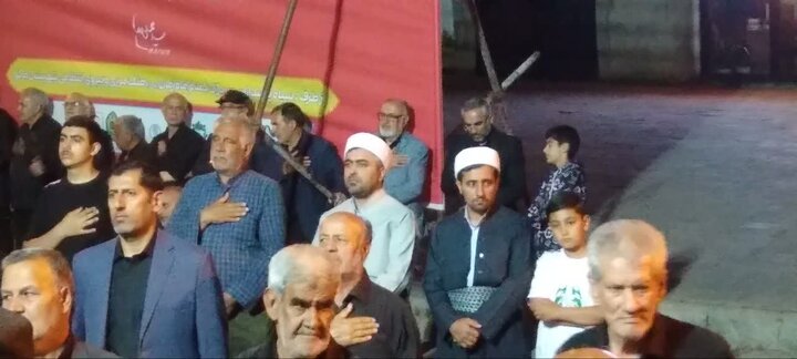 تصاویر/ صد و بیست و هفتمین موج از اجتماعات شبانه سراسری و مراسم وداع با آقای شهید ایران در ماکو