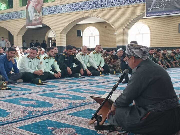 تصاویر/ مراسم عزاداری جاماندگان از تشییع پیکر مطهر قائد شهید انقلاب اسلامی، حضرت آیت‌الله شهید سید علی خامنه‌ای در پیرانشهر