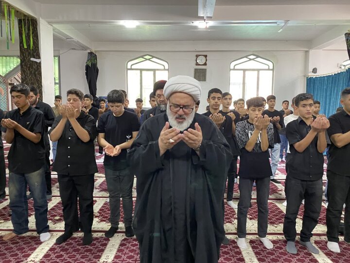 تصاویر/حضور دانش آموزان در مدرسه علمیه امام رضا (ع) میاندوآب