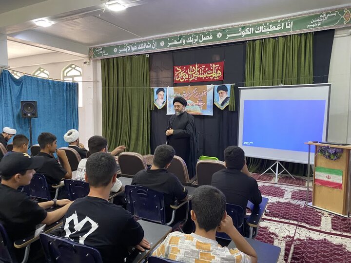 تصاویر/حضور دانش آموزان در مدرسه علمیه امام رضا (ع) میاندوآب