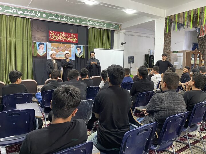تصاویر/حضور دانش آموزان در مدرسه علمیه امام رضا (ع) میاندوآب