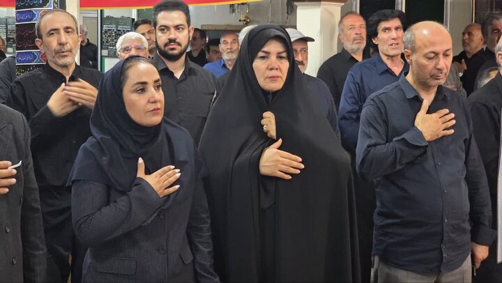 تصاویر/ مراسم عزاداری خیابانی و وداع و تشییع آقای شهید ایران در ماکو
