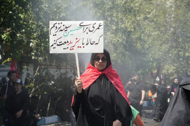 تصاویر/ حضور ملت مبعوث شده در تشییع آقای شهید