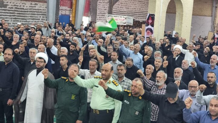 تصاویر/ مراسم سوگواری قائد شهید امت گناوه