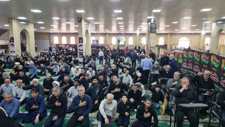 تصاویر/ مراسم سوگواری قائد شهید امت گناوه