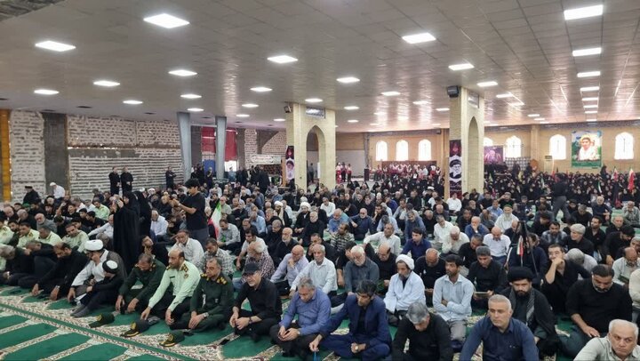 تصاویر/ مراسم سوگواری قائد شهید امت گناوه