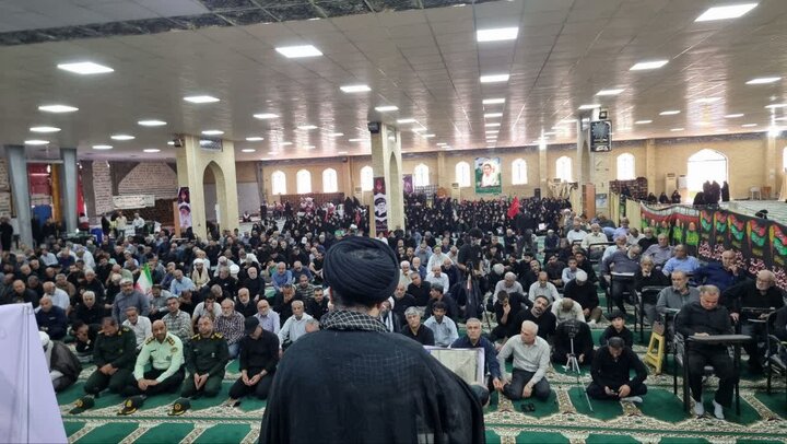 تصاویر/ مراسم سوگواری قائد شهید امت گناوه