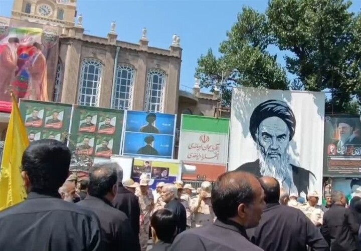 فیلم | عزاداری مردم تبریز در مراسم بزرگداشت قائد شهید امت