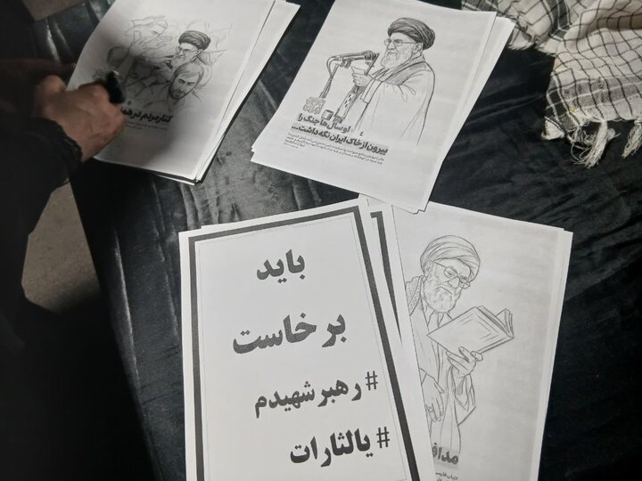 تصاویر/فعالیت طلاب مدرسه علمیه فاطمه‌الزهرا اراک در موکب شهید پاکپور