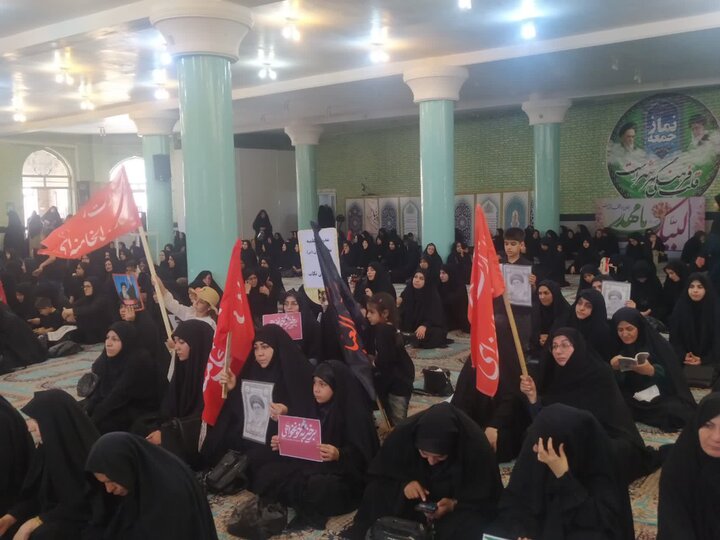 تصاویر/ مراسم وداع با رهبر شهید انقلاب در تکاب