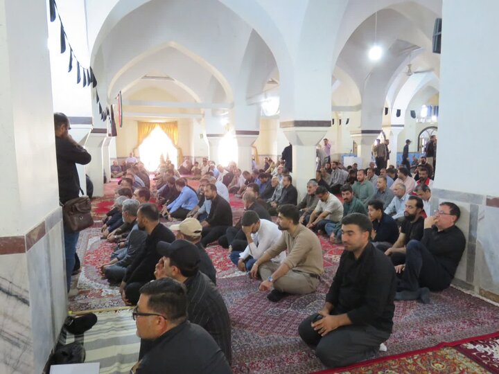 تصاویر/ مراسم جاماندگان تشییع آقای شهید ایران در بوکان
