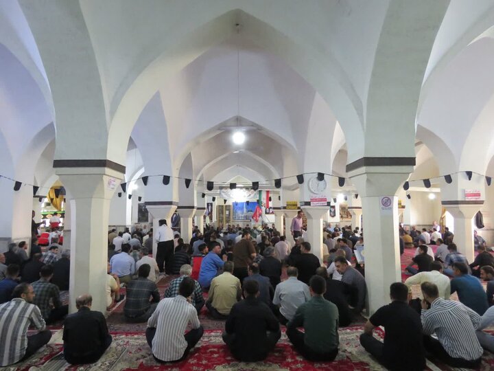 تصاویر/ مراسم جاماندگان تشییع آقای شهید ایران در بوکان