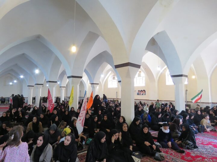 تصاویر/ مراسم جاماندگان تشییع آقای شهید ایران در بوکان