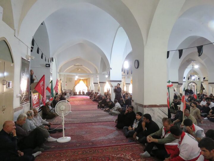 تصاویر/ مراسم جاماندگان تشییع آقای شهید ایران در بوکان