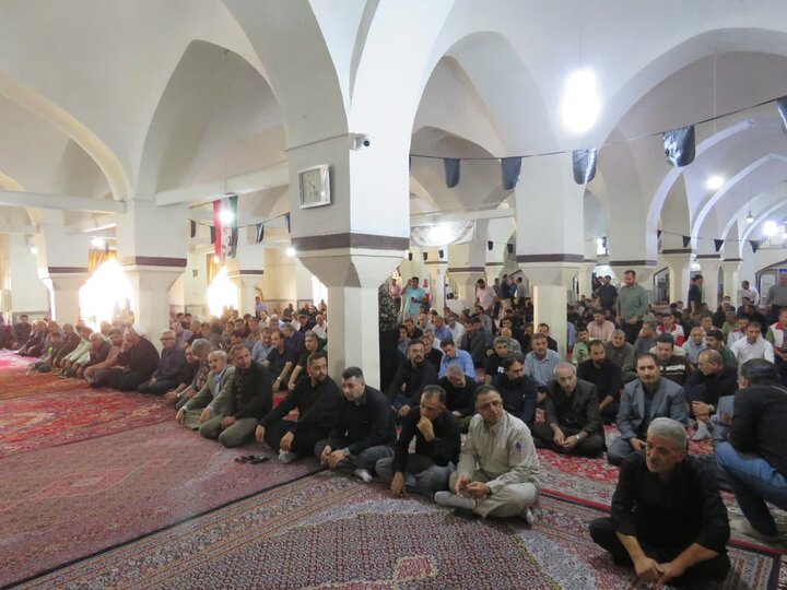 تصاویر/ مراسم جاماندگان تشییع آقای شهید ایران در بوکان