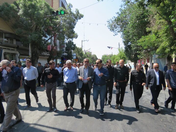 تصاویر/ مراسم جاماندگان تشییع آقای شهید ایران در بوکان