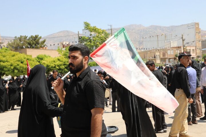 تصاویر/ ایلام در سوگ قائد شهید
