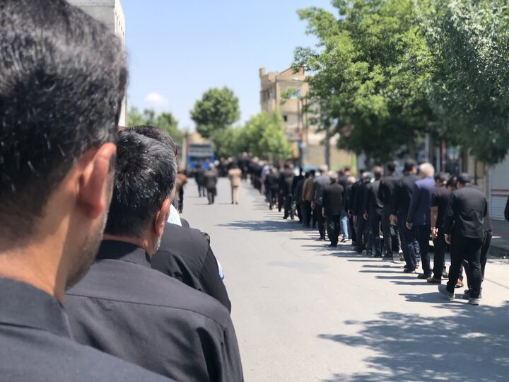 تصاویر/ مراسم عزاداری تشییع رهبر شهید انقلاب اسلامی در شهرستان چایپاره