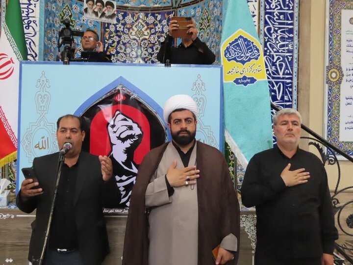 تصاویر/ مراسم عزاداری تشییع رهبر شهید انقلاب اسلامی در شهرستان چایپاره