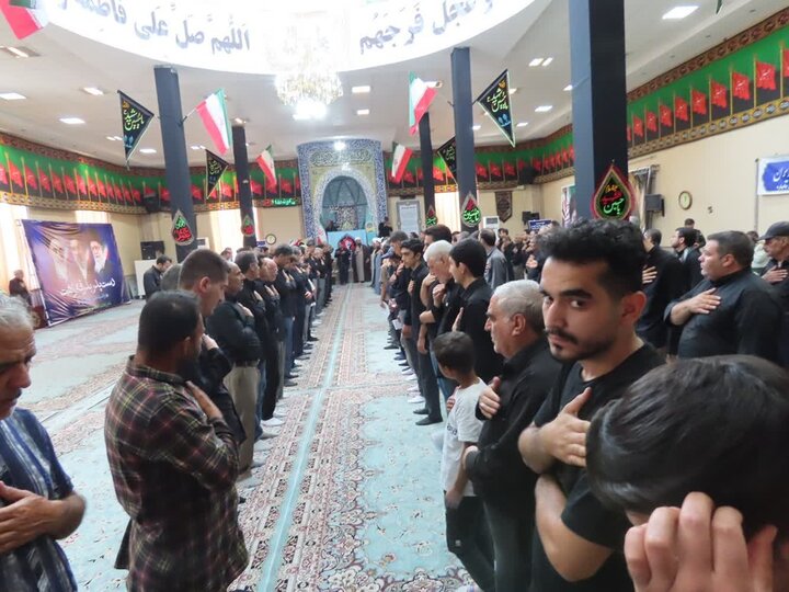 تصاویر/ مراسم عزاداری تشییع رهبر شهید انقلاب اسلامی در شهرستان چایپاره