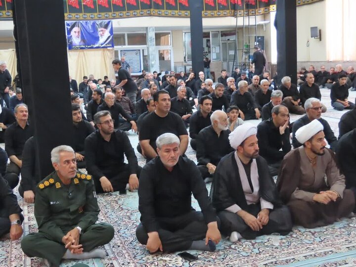 تصاویر/ مراسم عزاداری تشییع رهبر شهید انقلاب اسلامی در شهرستان چایپاره