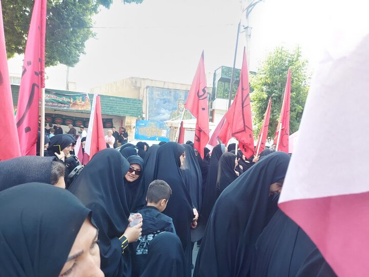 تصاویر/ مراسم وداع با رهبر معظم شهید انقلاب در نقده