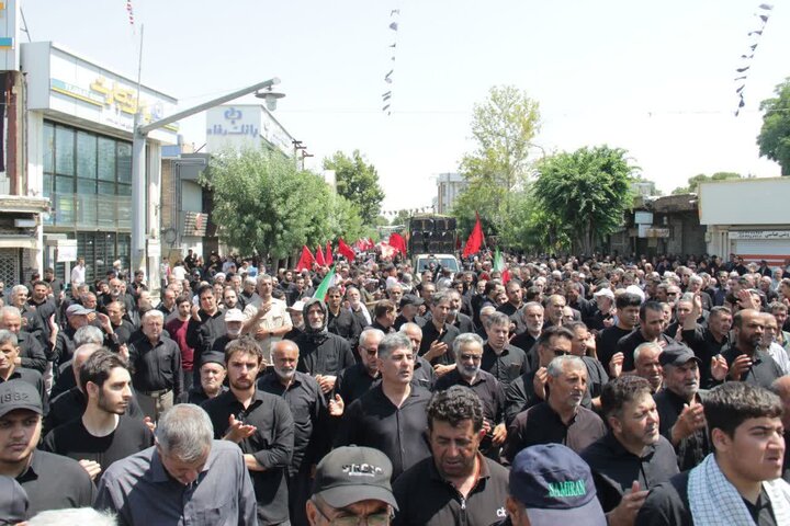 تصاویر/ مراسم وداع با رهبر معظم شهید انقلاب در نقده
