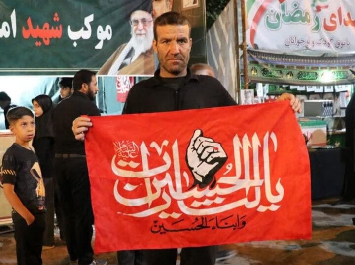 تصاویر/ کبودرآهنگ در سوگ رهبر شهید