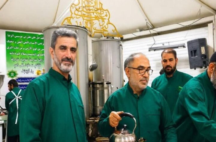 تصاویر/ کبودرآهنگ در سوگ رهبر شهید