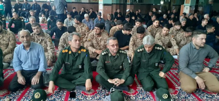 تصاویر/ اجتماع جاماندگان مراسم تشییع رهبر شهید انقلاب در پارس آباد