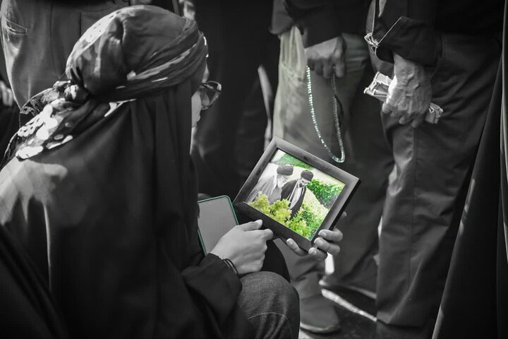 حضور امام جمعه قزوین در مراسم تشییع قائد شهید امت
